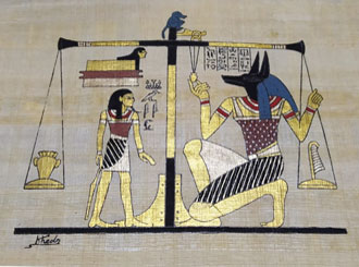 scarab papyrus