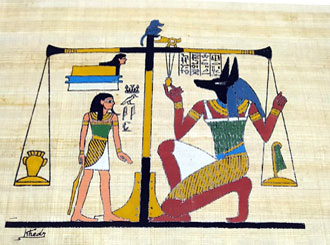 scarab papyrus