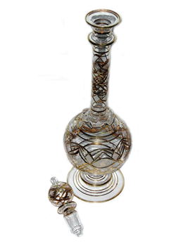 blown glass decanter duchess