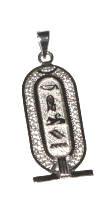 Personalized cartouche jewelry