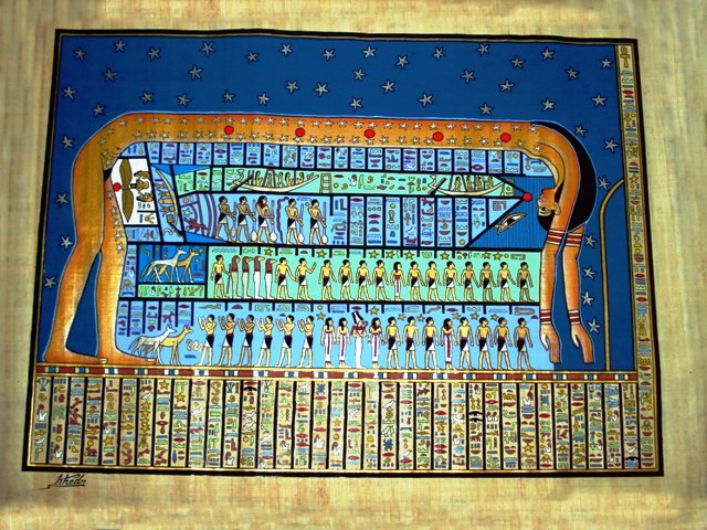 The Celestial Goddess Nut